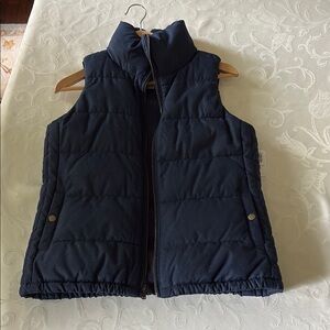 Old Navy Blue Quilted Puffer Vest